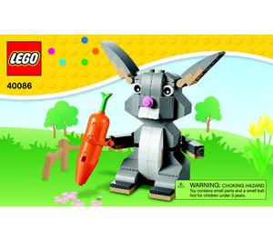 LEGO Easter Bunny Set 40086 Instructions