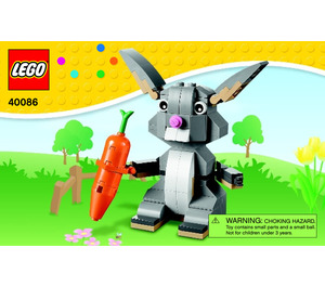 LEGO Easter Bunny 40086 Instructies