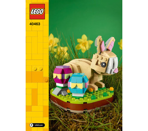 LEGO Easter Bunny Set 40463 Instructions