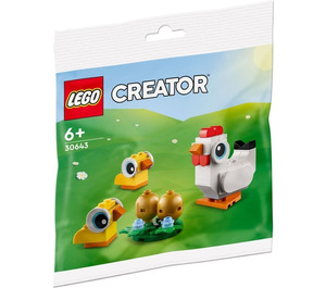 LEGO Easter Chickens Set 30643 Packaging