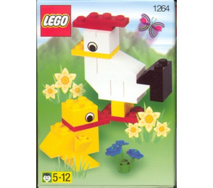 LEGO Easter Chicks Set 1264 Instructions