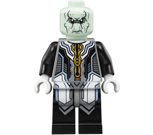 LEGO Ebony Maw avec Lumière Aqua Tête Minifigurine