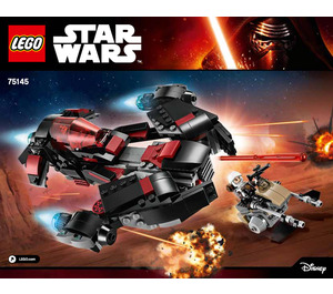 LEGO Eclipse Fighter Set 75145 Instructions