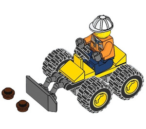 LEGO Eddy Erker with Bulldozer Set 952003