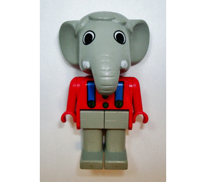 LEGO Edward Elephant s Modrá Suspenders Figurka Fabulanda