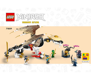 LEGO Egalt the Master Dragon 71809 Instrukce