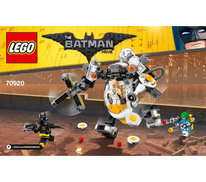 LEGO Egghead Mech Food Fight 70920 Anweisungen