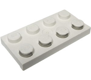 LEGO Electric Piastra 2 x 4 con Contacts (4757 / 73534)