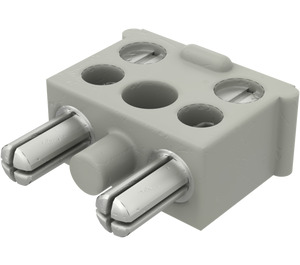 LEGO Electric Plug Double Narrow (Complete) (70423)