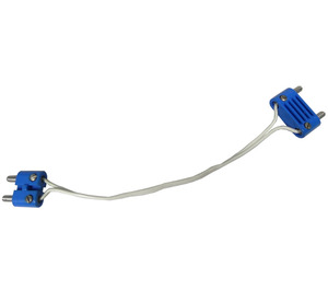 LEGO Electric Kabel mit 2-Way Männlich Gerundet Schmal und 2-Way Gerundet Schmal Breit Anschlüsse, 16 Noppen Lang