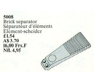 LEGO Element Separator Grey Set 5008
