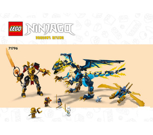 LEGO Elemental Dragon vs. The Empress Mech 71796 Instructions