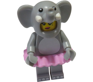 LEGO Elephant Meisje Minifiguur