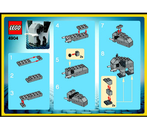 LEGO Elephant Set 4904 Instructions