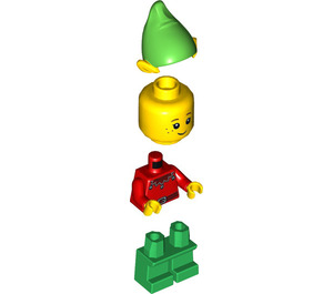 LEGO Elf (Green Hoed) minifiguur
