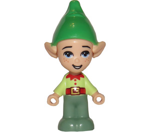 LEGO Elf with Green Hat Minifigure