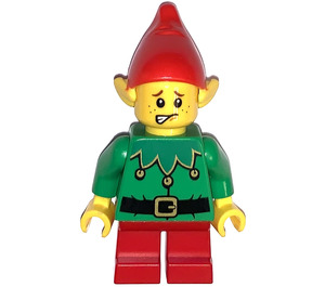 LEGO Elf met Rood Pet minifiguur