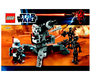LEGO Elite Clone Trooper & Commando Droid Battle Pack 9488 Instructions