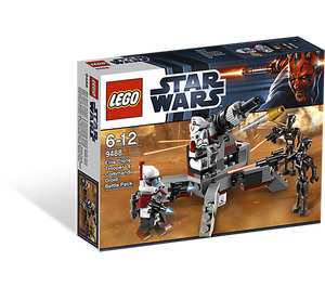 LEGO Elite Clone Trooper & Commando Droid Battle Pack Set 9488 Packaging