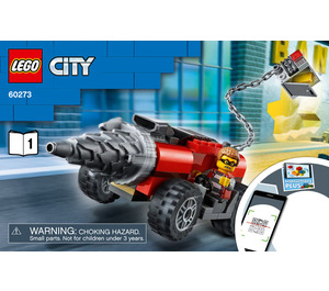 LEGO Elite Police Driller Chase 60273 Instrukcje