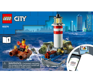 LEGO Elite Polizei Lighthouse Capture 60274 Instructions