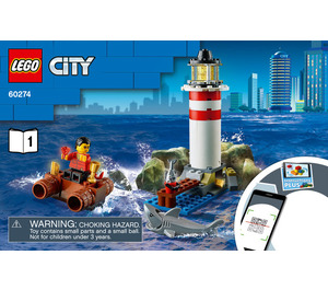 LEGO Elite Police Lighthouse Capture 60274 Инструкции