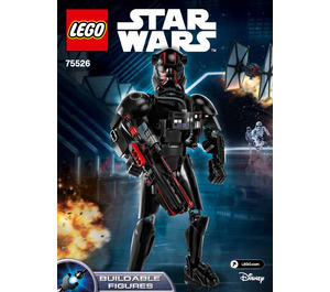 LEGO Elite TIE Fighter Pilot Set 75526 Instructions