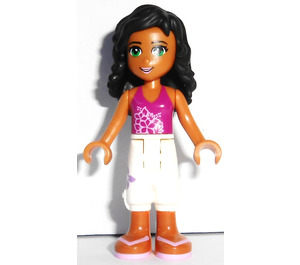 LEGO Ella mit Blume oben Minifigur