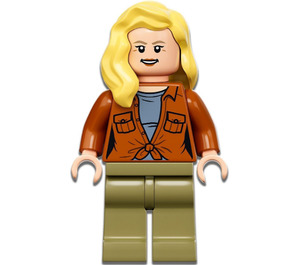 LEGO Ellie Sattler avec Olvie Green Jambes Figurine