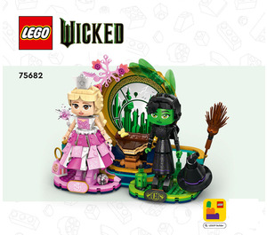 LEGO Elphaba & Glinda Figures 75682 Istruzioni