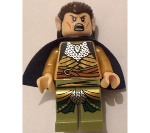 LEGO Elrond with Gold Robe and Dark Blue Short Cape Minifigure