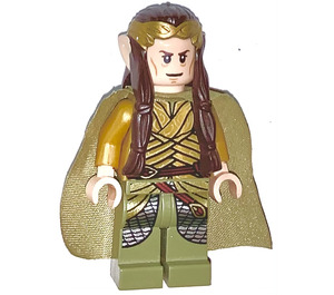 LEGO Elrond con Gold Robe e Olive Verde Mantello Minifigure