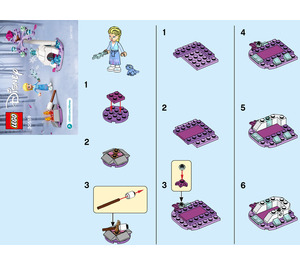 LEGO Elsa en Bruni's Forest Camp 30559 Instructions