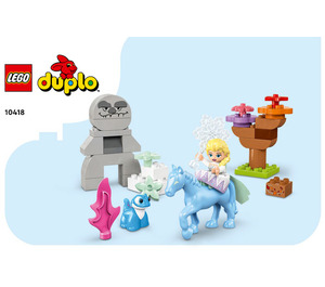 LEGO Elsa & Bruni im the Enchanted Forest 10418 Instructions