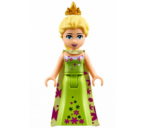 LEGO Elsa - Limoen Jurk Minifiguur