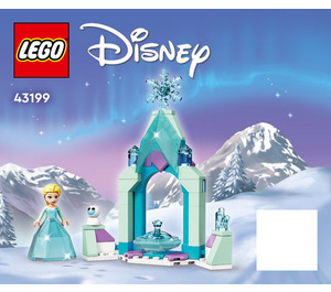 LEGO Elsa's Castle Courtyard 43199 Instructies