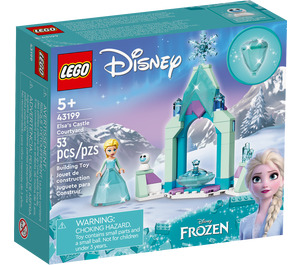 LEGO Elsa's Castle Courtyard Set 43199 Packaging