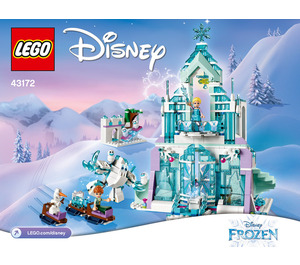 LEGO Elsa's Ice Palace Set 43172 Instructions