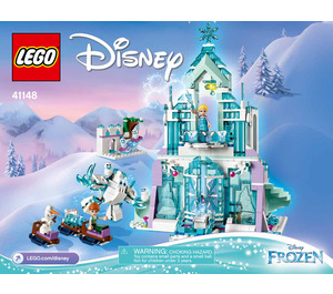 LEGO Elsa's Magical Ice Palace Set 41148 Instructions
