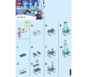 LEGO Elsa's Winter Throne Set 30553 Instructions
