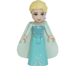LEGO Elsa with Azure Dress and Aqua Cape Minifigure
