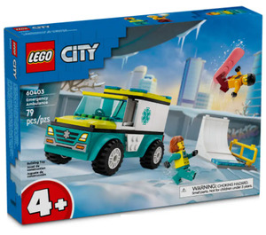 LEGO Emergency Ambulance Set 60403 Packaging