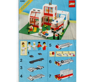 LEGO Emergency Treatment Centre Set 6380 Instructions