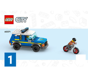 LEGO Emergency Vehicles HQ Set 60371 Instructions