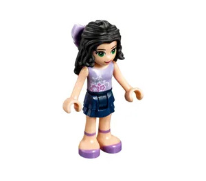 LEGO Emma, Dark Blau Layered Rock Minifigur