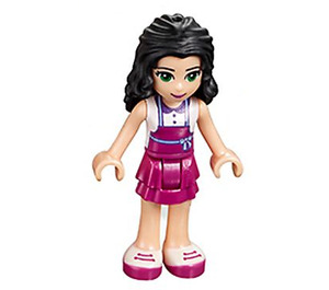 LEGO Emma - Magenta Skirt en Apron minifiguur