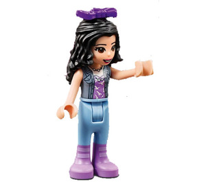 LEGO Emma, Medium Lavender Top with White Birds Minifigure