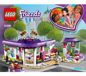 LEGO Emma's Art Café Set 41336 Instructions