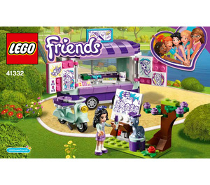 LEGO Emma's Art Stand Set 41332 Instructions