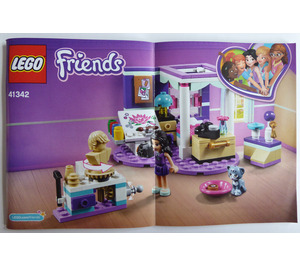 LEGO Emma's Deluxe Bedroom 41342 Instrukce